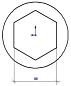 Головка торцевая PNG S24M55L