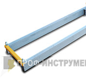 Профиль двойной виброрейки, длина 3м, 100x40x4